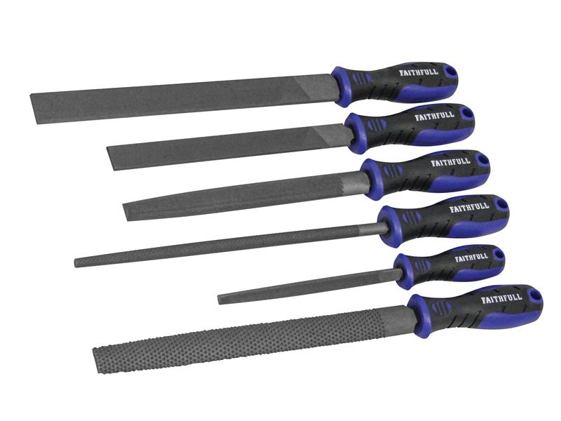 File & Rasp Set 6 Piece