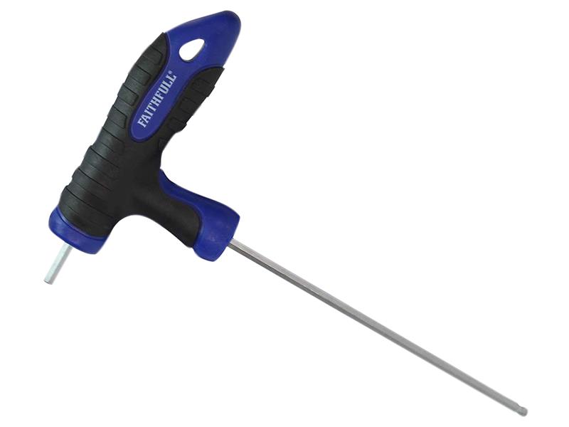 FAIHK80MTN - Ball Ended T-Handle Hexagon Key 8mm