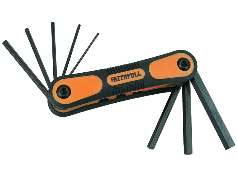 Folding Hexagon Key Set 8 Piece (1.5-8mm)