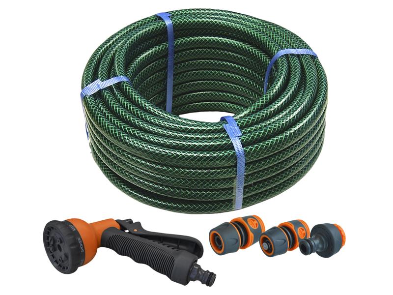FAIHOSE15AV - PVC Reinforced Hose 15m Fittings & Spray Gun