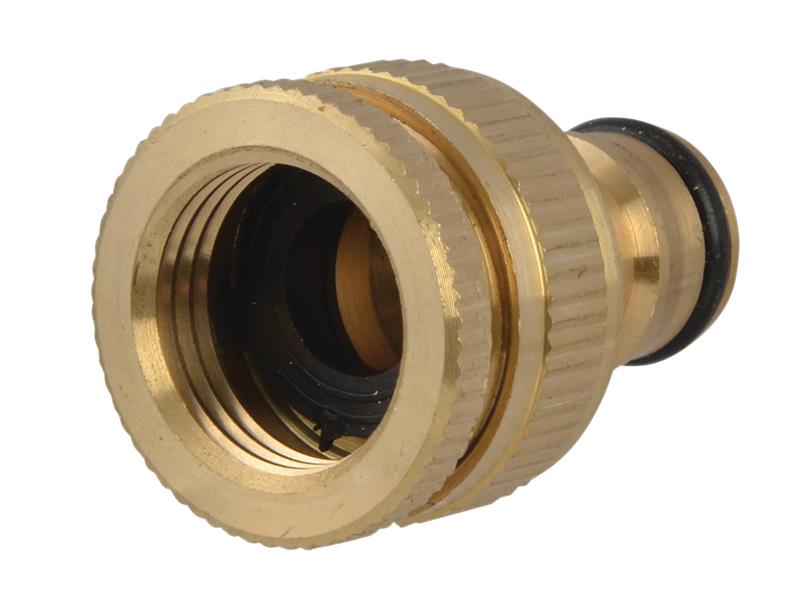 FAIHOSETC - Brass Dual Tap Connector 12.5-19mm (1/2 - 3/4in)