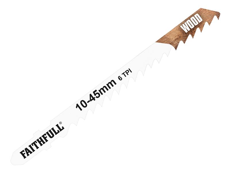 FAIJBT101D - Wood Jigsaw Blades Pack of 5 T101D