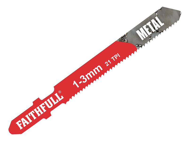 FAIJBT118A - 8009-HSS Metal Cutting Jigsaw Blades Pack of 5 T118A