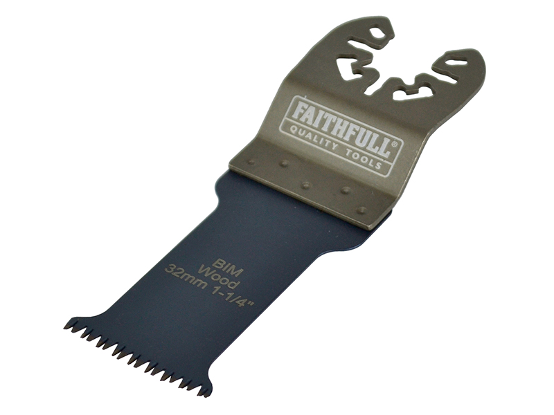 FAIMFHW32P - Premium Arc Cut Hardwood Bi-Metal Blade 32mm
