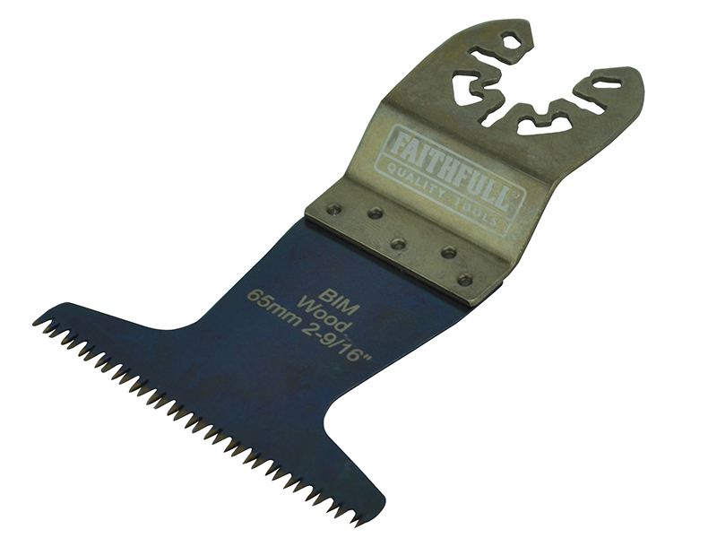 FAIMFHW65P - Premium Arc Cut Hardwood Bi-Metal Blade 65mm