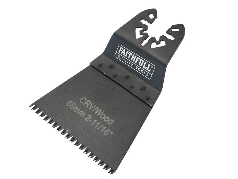 FAIMFW68G - Multi-Function Tool CrV Flush Fast Cut Wood Ground Side Set 68mm
