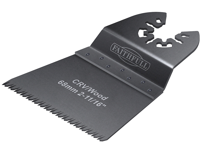 FAIMFW68GB - Multi-Function Tool CrV Flush Fast Cut Wood Ground Side Set 68mm (Pack 5)