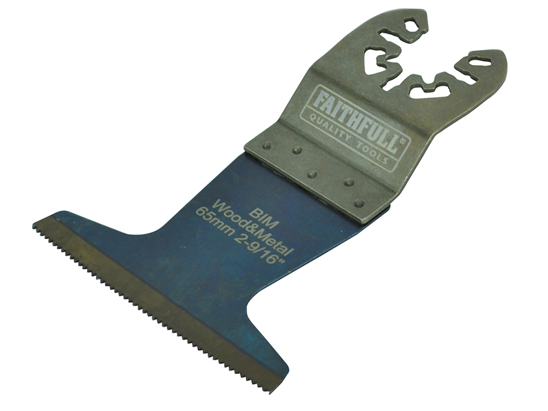 FAIMFWM65P - Premium Arc Cut Wood & Metal Bi-Metal Blade 65mm