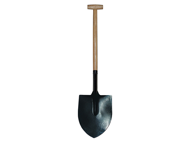 Open Socket Round Shovel 2 T Handle
