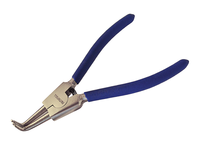 FAIPLCIREXTB - Circlip Pliers Outside Bent CRV 180mm (7in)