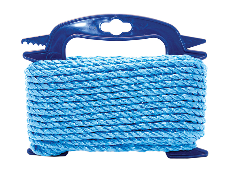 FAIRB1010H - Blue Poly Rope 10mm x 10m