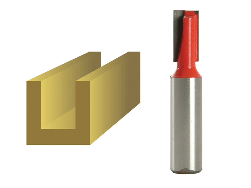 FAIRB220 - Router Bit TCT Two Flute 10.0 x 19mm 1/2in Shank