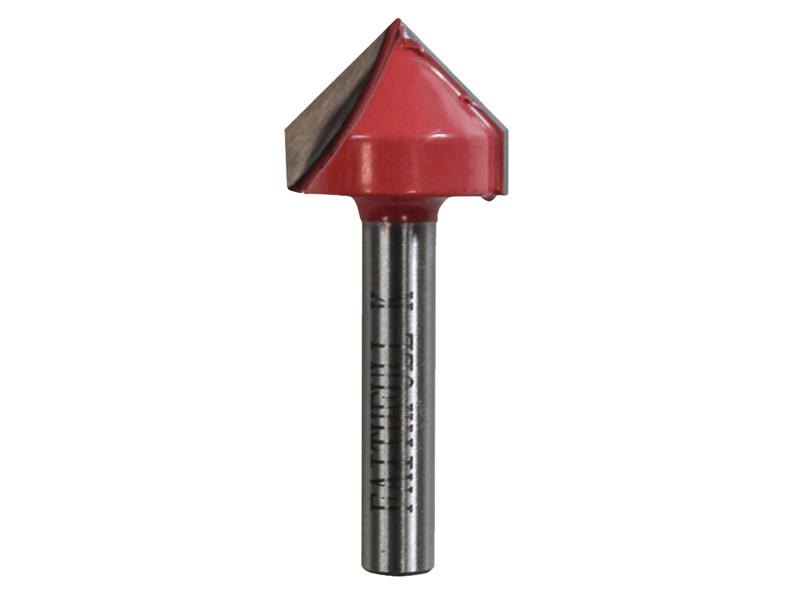 FAIRB51 - Router Bit TCT V-Groove 13.0mm x 19.1mm 1/4in Shank