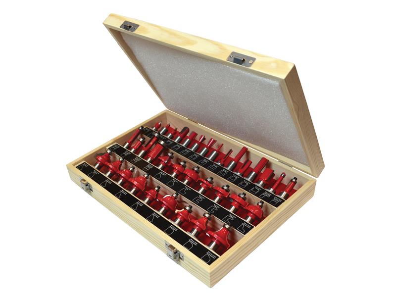 1/2in TCT Router Bit Set 35 Piece