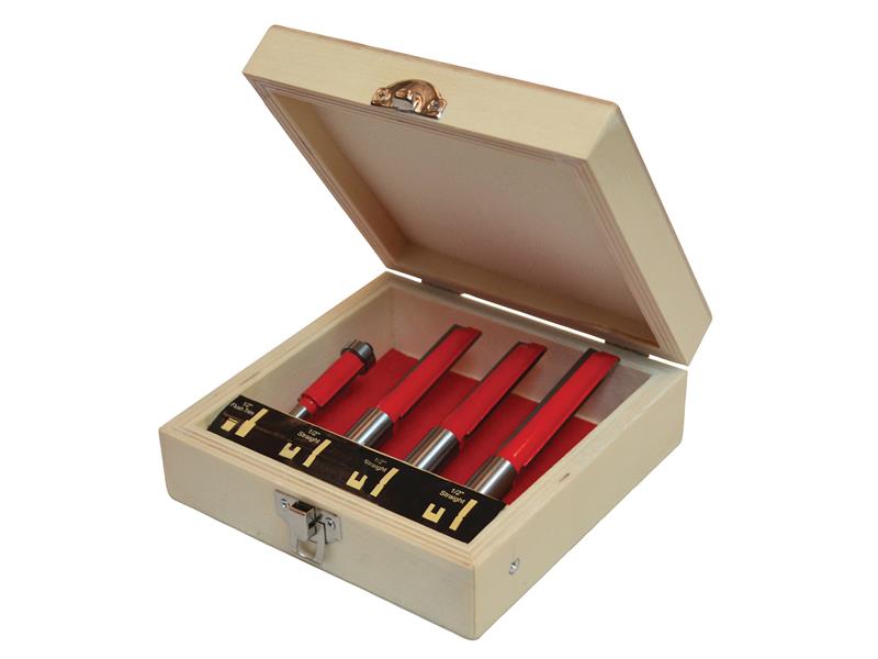 Router Bit Set for Worktop Jig 4 Piece