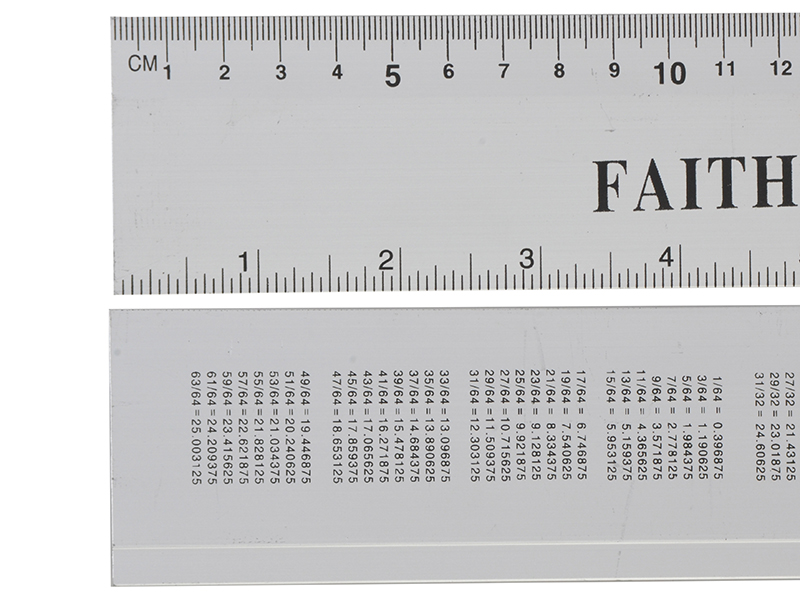 FAIRULE300 - Aluminium Rule 300mm / 12in