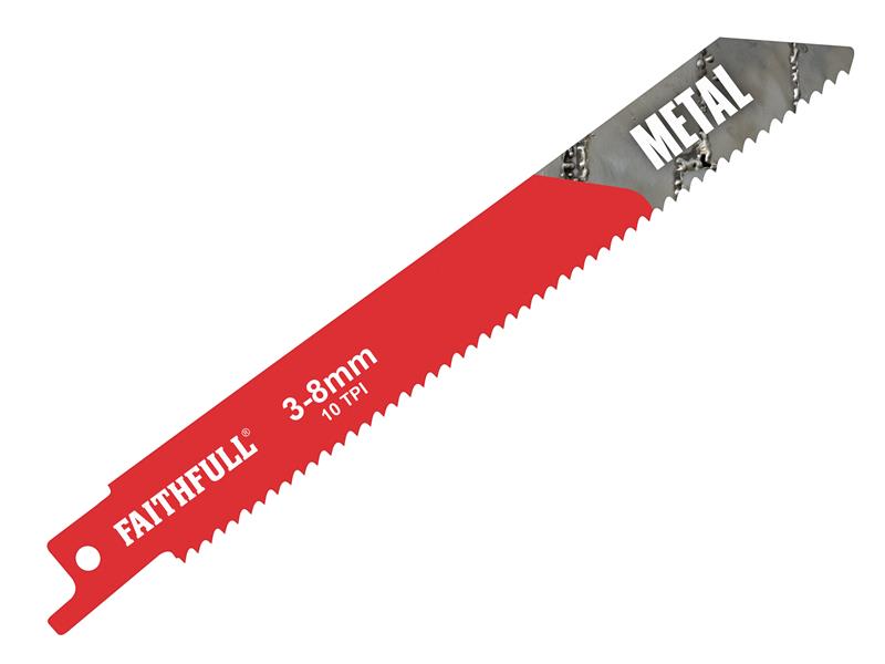 FAISBS918H - S918H Sabre Saw Blade Metal 150mm 10 TPI (Pack of 5)