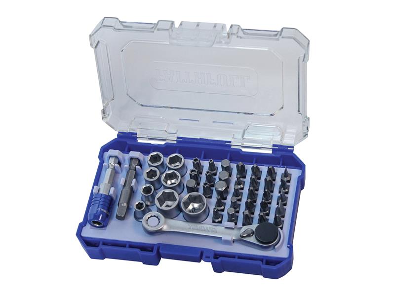 Screwdriver Bit & Socket Set 42 Piece