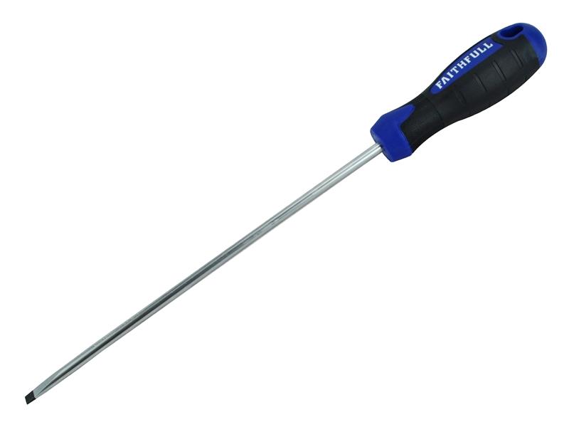 FAISDP200 - Soft Grip Screwdriver Parallel Slotted Tip 5.5 x 200mm