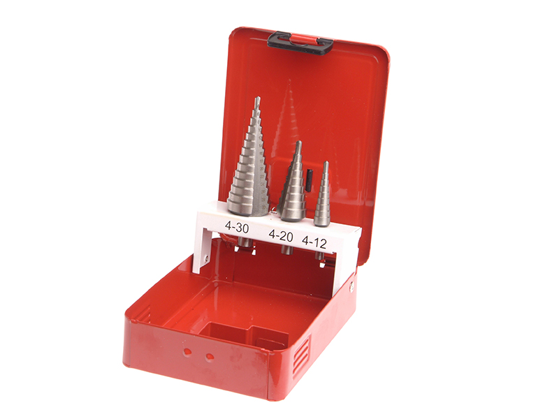 FAISDSET3 - HSS Step Drill Bit Set of 3 4-30mm