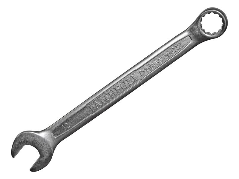 FAISPAC12 - Combination Spanner CV Satin Finish 12mm
