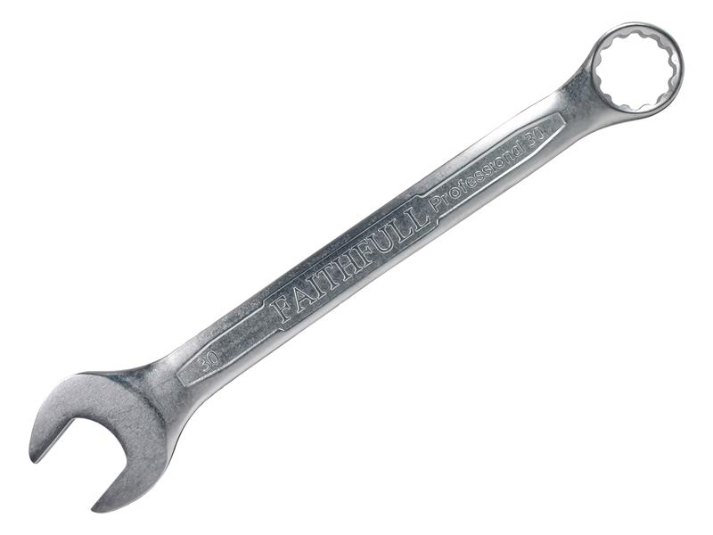 FAISPAC30 - Combination Spanner CV Satin Finish 30mm