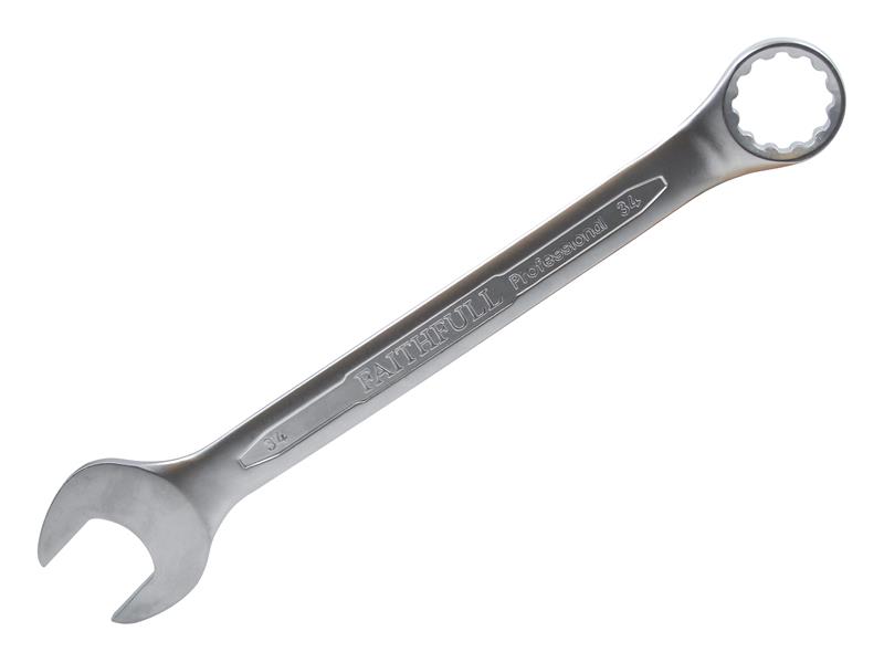 FAISPAC34 - Combination Spanner CV Satin Finish 34mm