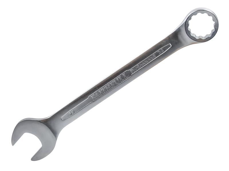 FAISPAC36 - Combination Spanner CV Satin Finish 36mm