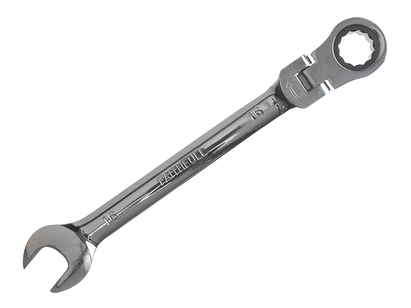 FAISPARAT16 - Ratchet Combination Spanner Flex Head CV 16mm