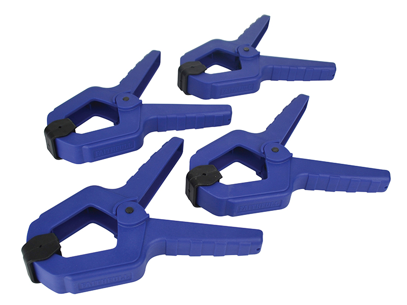 FAISPCL3 - Spring Clamp 75mm (3in) (Pack 4)