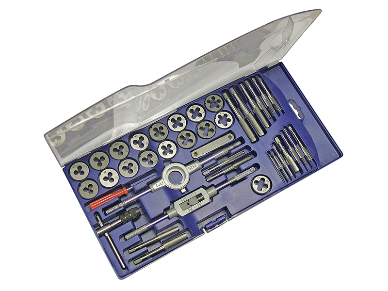 FAITAPDSET39 - Metric Tap & Die Set of 39 Carbon Steel