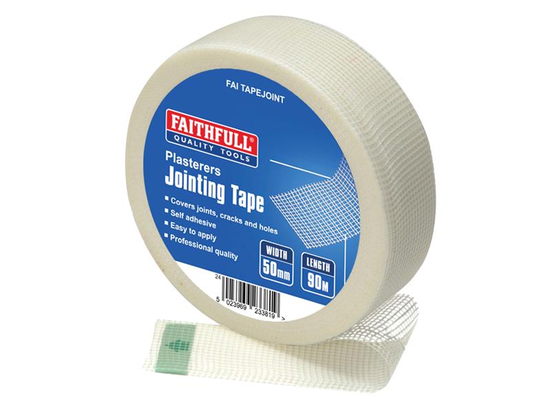 FAITAPEJOINT - PT1-50 Plasterer's Joint Tape 50mm x 90m