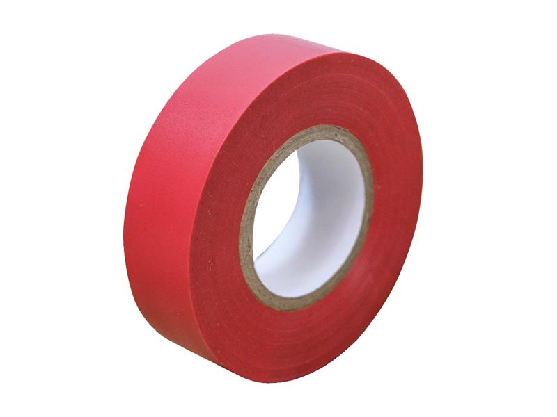 FAITAPEPVCR - PVC Electrical Tape Red 19mm x 20m