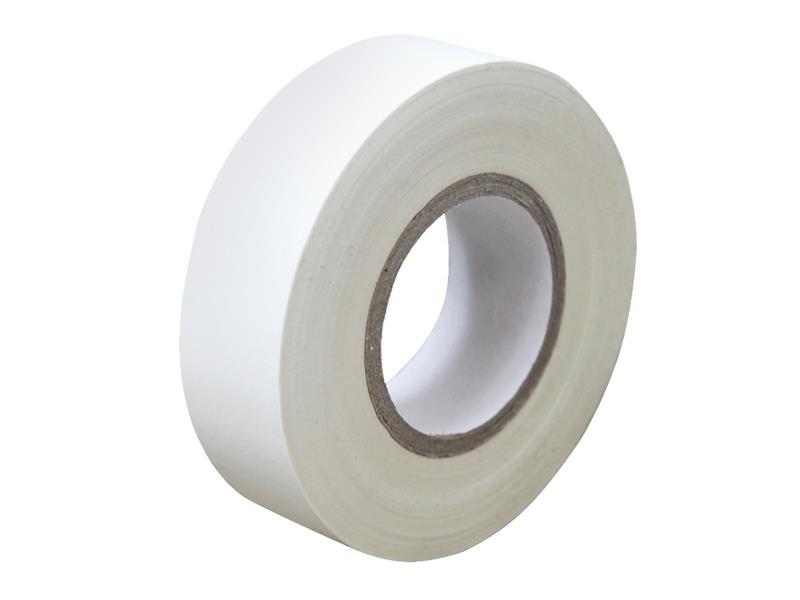 FAITAPEPVCW - PVC Electrical Tape White 19mm x 20m
