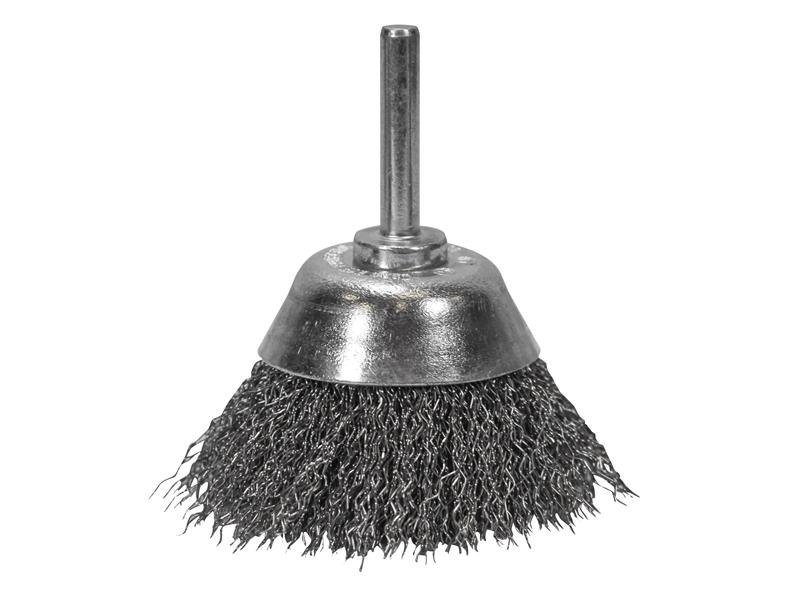 Wire Cup Brush 75mm x 6mm Shank 0.30mm Wire