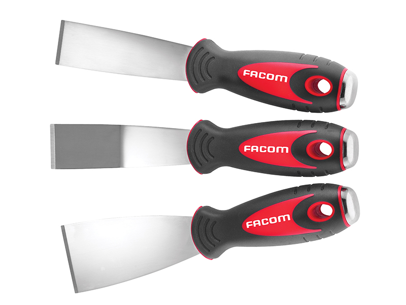 FCM235J1 - Stainless Steel Scrapers Set of 3