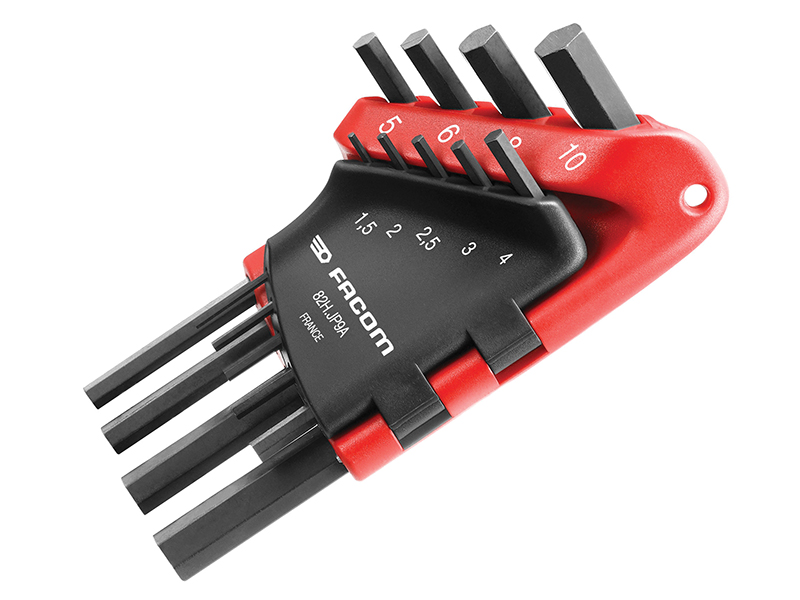 82H.JP9A Hexagon Key Set 9 Piece (1.5-10mm)