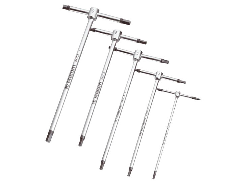 T-Handle Hexagon Key Set 5 Piece (3-8mm)
