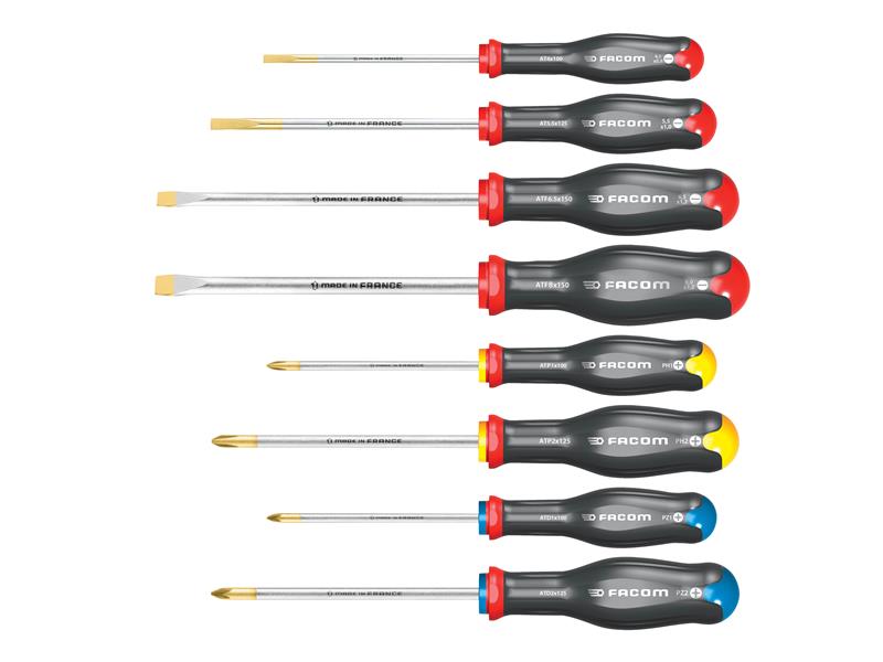 Protwist Screwdriver Set 8 Piece SL/PH/PZ