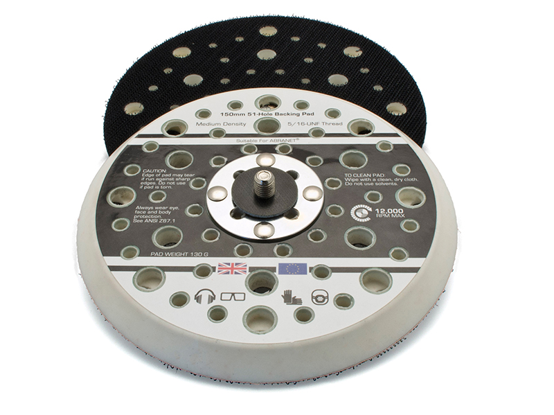 FLE17096 - Dual Action Sander Pad 150mm GRIP 5/16 UNF