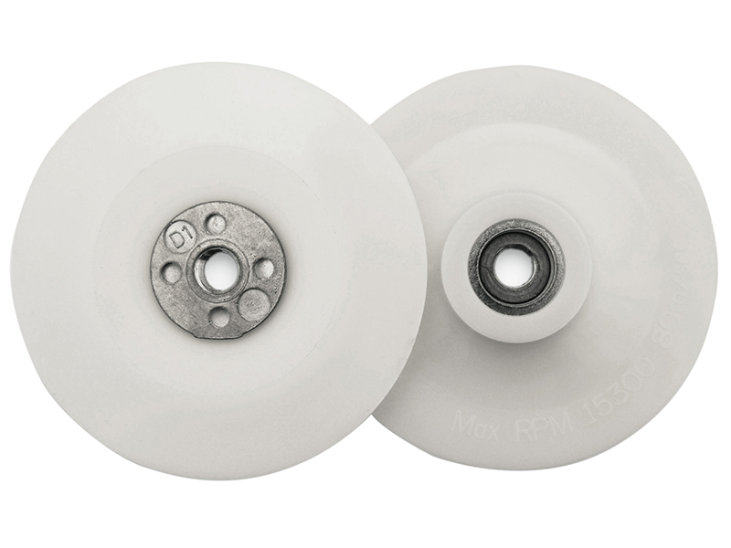 FLE20015 - Angle Grinder Pad White 100mm (4in) M10 x 1.25