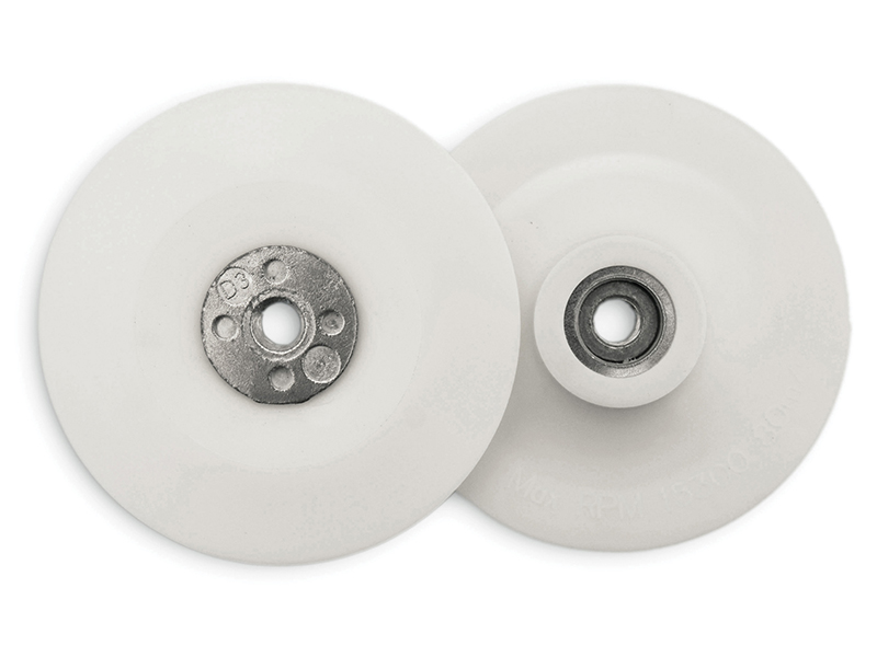 FLE20030 - Angle Grinder Pad White 100mm (4in) 3/8 x 24 UNF
