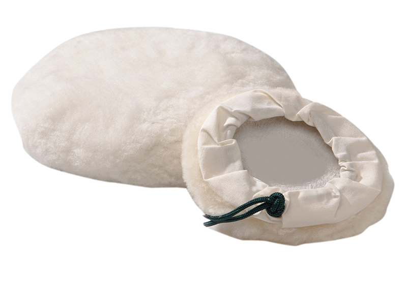 FLE40010 - Tie-On Lambswool Bonnet 150mm (6in)