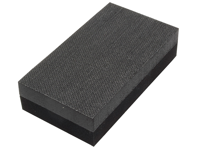 FLE56006 - Hand Sanding Block Double Sided Medium/Hard 70 x 125mm