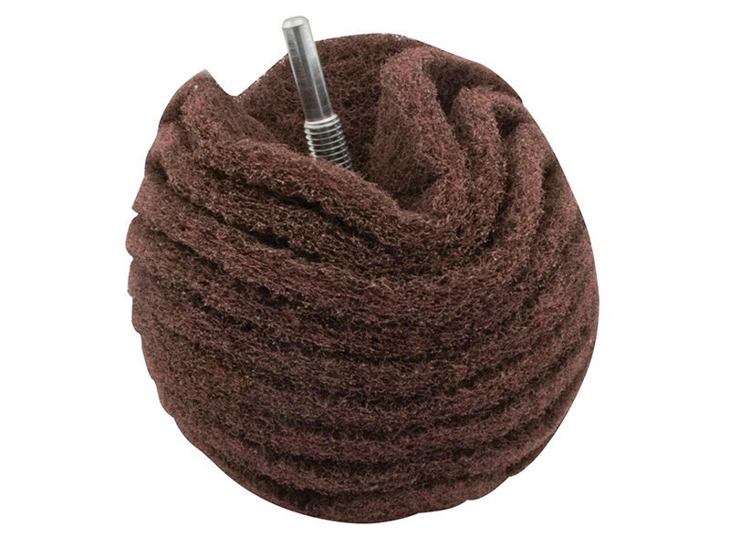 FLEBA340 - Scruff Ball 75mm / 3in Maroon Very Fine