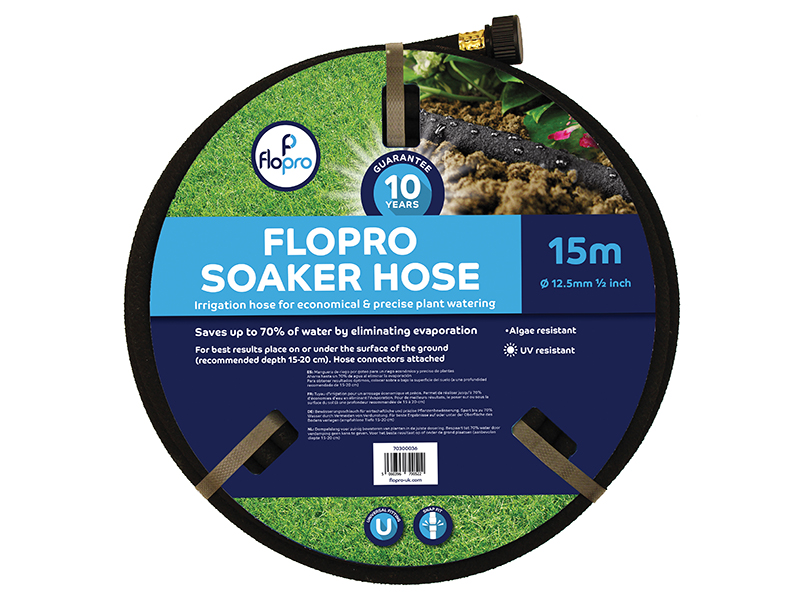 FLO70300036 - Flopro Soaker Hose 15m 12.5mm (1/2in) Diameter