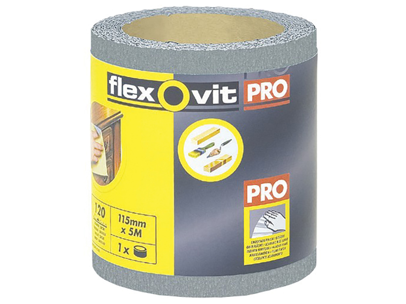 FLV26417 - High Performance Finishing Sanding Roll 115mm x 5m 240G