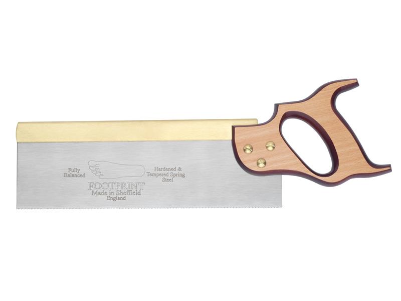 FOO25610 - 256 Brass Back Tenon Saw 250mm (10in) 15 TPI