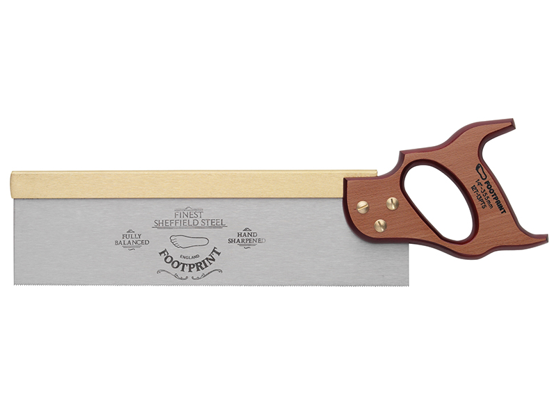 FOO25612 - 256 Brass Back Tenon Saw 300mm (12in) 13 TPI