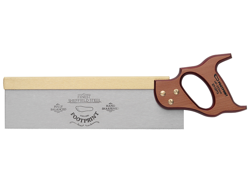 FOO25614 - 256 Brass Back Tenon Saw 350mm (14in) 13 TPI